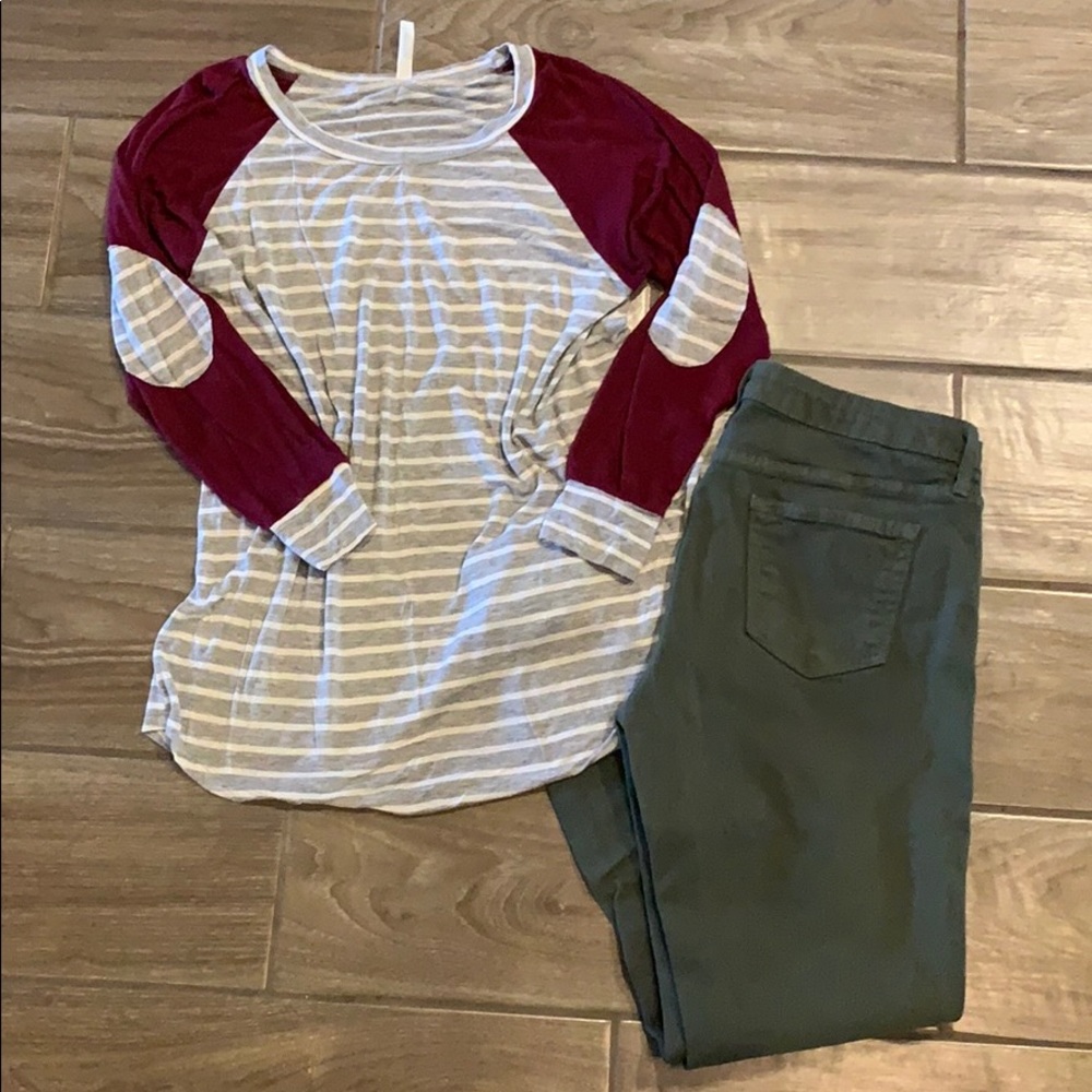 Striped Long Sleeve Shirt